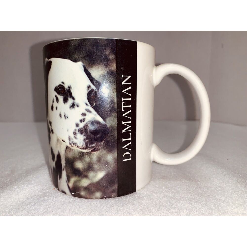 XPRES Dalmation Dog Breed Coffee Mug 1994 Photo Barbara Augello Breed History